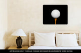 Metal Panel Print, Golf Ball On Teepeg On Black - get-accessories