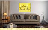 Gallery Wrapped Canvas, Motivational Message Be Brave - get-accessories