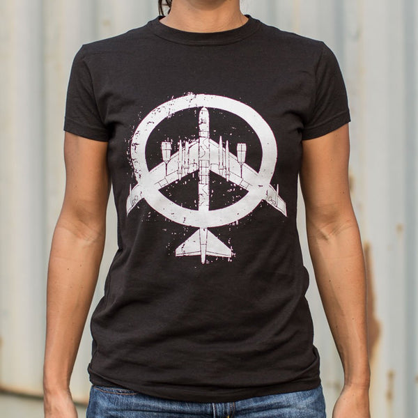 Peace Bomber T-Shirt (Ladies) - get-accessories