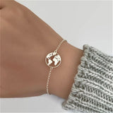 World Map Bracelets - get-accessories