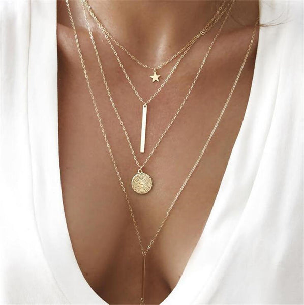 Pendant Necklace Trendy Women's Simple Chorker - get-accessories