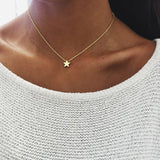 Pendant Necklace Trendy Women's Simple Chorker - get-accessories