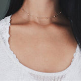 Pendant Necklace Trendy Women's Simple Chorker - get-accessories