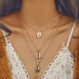 Fashion Bohemian Multilayer Ocean Seashell - get-accessories