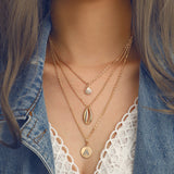 Fashion Bohemian Multilayer Ocean Seashell - get-accessories