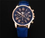 Geneva Women Watch Casual Leather PU - get-accessories