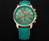 Geneva Women Watch Casual Leather PU - get-accessories