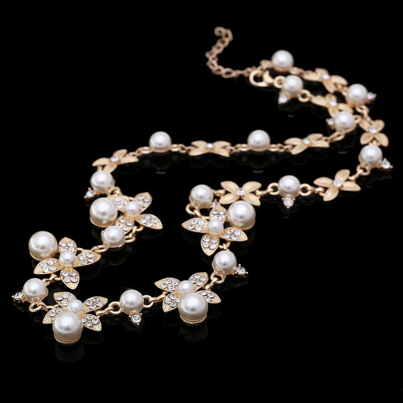 Fashion Jewelry: Pearl Choker Necklace - get-accessories