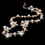 Fashion Jewelry: Pearl Choker Necklace - get-accessories