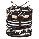 Vintage Multilayer Leather Bracelet Men Fashion - get-accessories