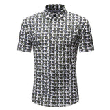 Men Shirt Summer Style Palm - get-accessories