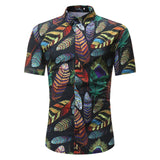 Men Shirt Summer Style Palm - get-accessories