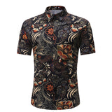 Men Shirt Summer Style Palm - get-accessories