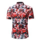 Men Shirt Summer Style Palm - get-accessories