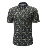 Men Shirt Summer Style Palm - get-accessories