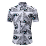 Men Shirt Summer Style Palm - get-accessories