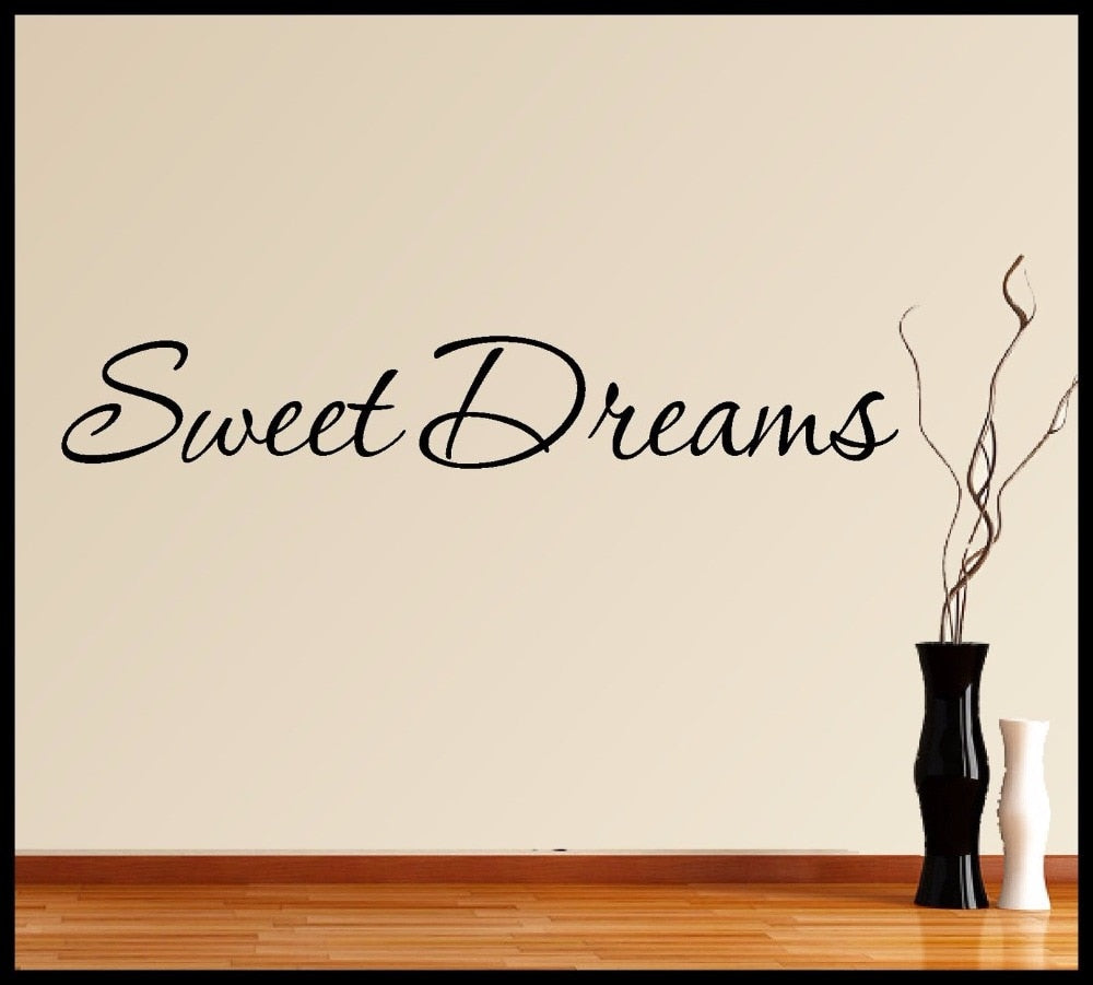 Sweet Dreams Wall Art Sticker - get-accessories