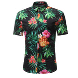 Men Shirt Summer Style Palm - get-accessories
