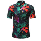 Men Shirt Summer Style Palm - get-accessories