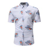 Men Shirt Summer Style Palm - get-accessories