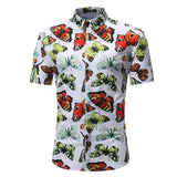Men Shirt Summer Style Palm - get-accessories