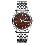 Quartz Wristwatches Luxury Steel Waterproof for Men/Women - get-accessories