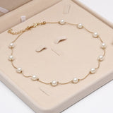 Fashion Jewelry: Pearl Choker Necklace - get-accessories