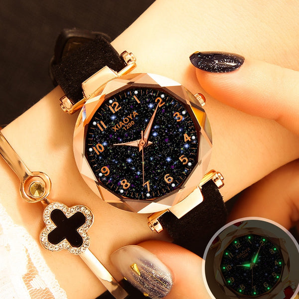 Luxury Starry Sky Watch For Women Fashion Ladies Quartz - get-accessories
