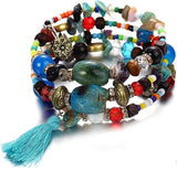 Multilayer Stone Bracelet Vintage Charm Braclet For Women Jewelry - get-accessories
