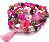 Multilayer Stone Bracelet Vintage Charm Braclet For Women Jewelry - get-accessories