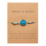 Make a Wish Colorful Natural Stone - get-accessories