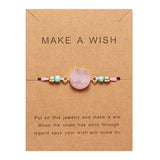 Make a Wish Colorful Natural Stone - get-accessories