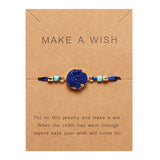 Make a Wish Colorful Natural Stone - get-accessories