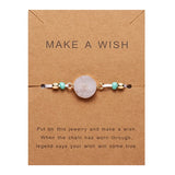Make a Wish Colorful Natural Stone - get-accessories
